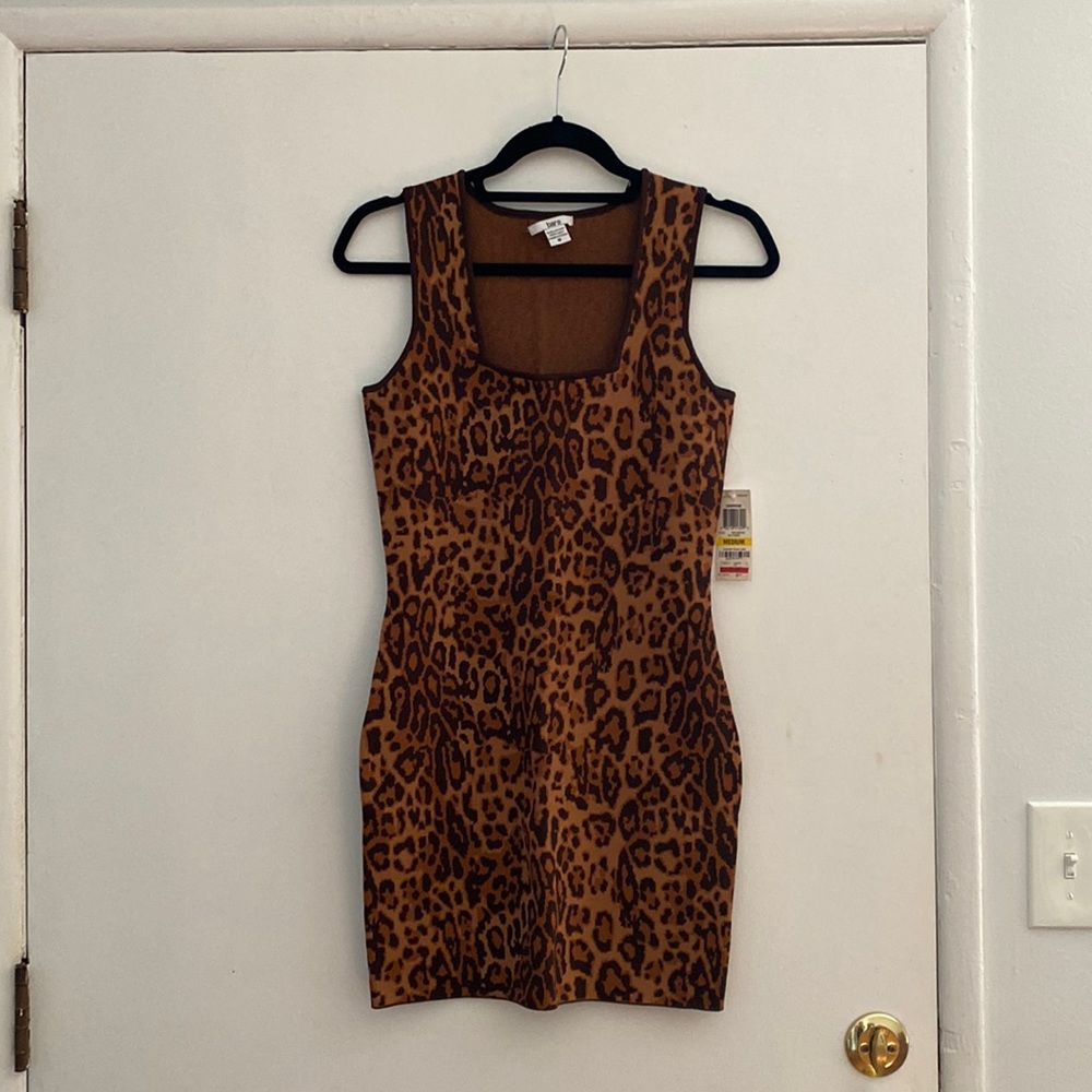 Brand NEW Leopard Bodycon Dress